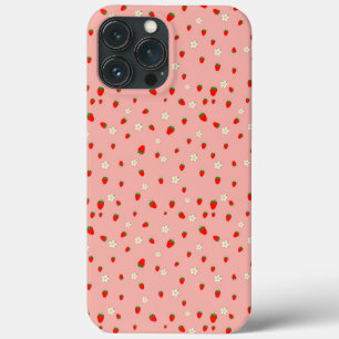 Case-Mate iPhone Case Fraises et fleurs