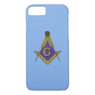 Case-Mate iPhone Case Franc-maçon (bleu)