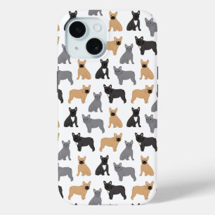 Coque Pour iPhone 15 Français Bulldog Français - Choisissez votre coule