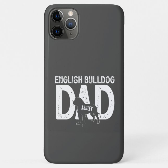 Coques Case-Mate iPhone Français Bulldog Papa Chien Papa Cadeau (Dos)