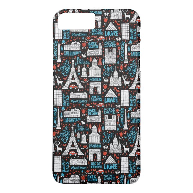 Coques Case-Mate iPhone France| Motif des symboles (Dos)