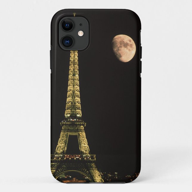 Coques Case-Mate iPhone France, Paris. Tour Eiffel la nuit avec (Dos)