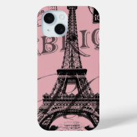france voyage chic rose vintage paris tour eiffel