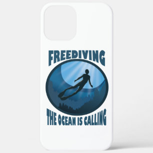 Case-Mate iPhone Case Freediving - L'Océan Appelle Le Plongeur Sous-Mari