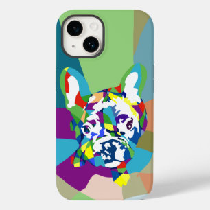 Coque Pour iPhone 14 French Bulldog coloré et élégant