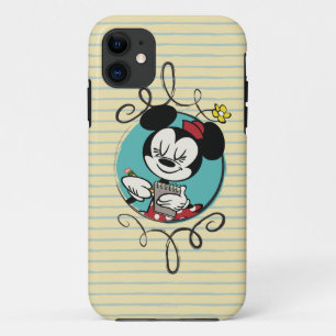 Coques Pour iPhone French Minnie Croissant