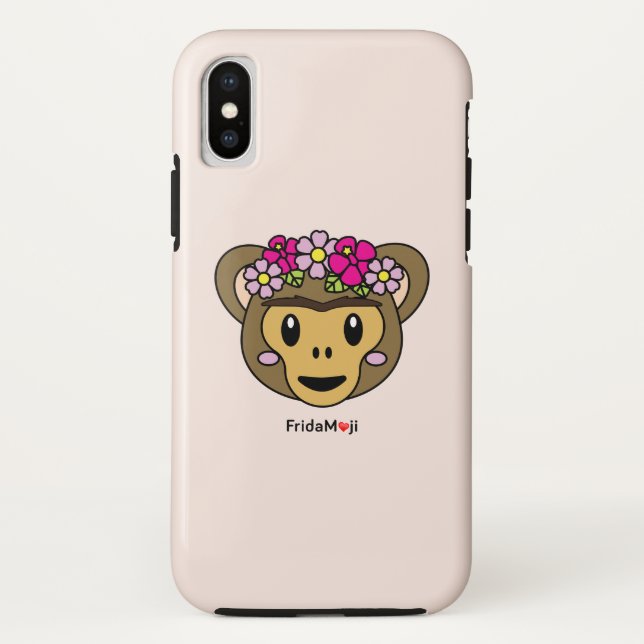 Coques Case-Mate iPhone Frida Kahlo | FridaMoji - Singe (Dos)