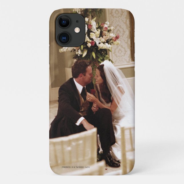 Coques Case-Mate iPhone FRIENDS™ | Chandler & Monica Mariés (Dos)