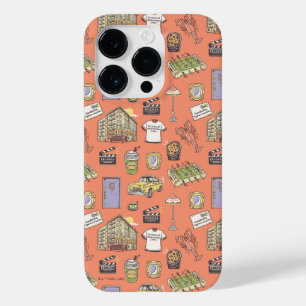 Coque Pour iPhone 14 Pro FRIENDS™ Motif d'Icônes Colorées