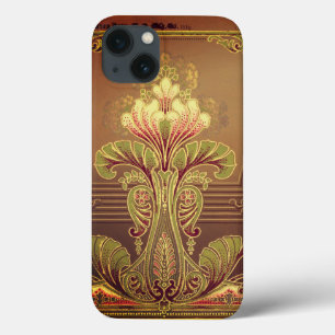 Case-Mate iPhone Case frise florale victorienne élégante fleur Art nouve