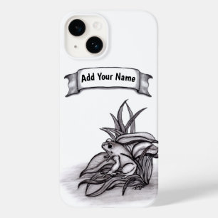 Coque Pour iPhone 14 Froggy, Ajoutez Votre Nom