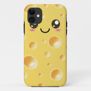 Coques Pour iPhone Fromage heureux mignon de Kawaii