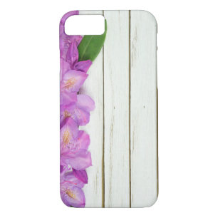 Case-Mate iPhone Case frontière azalée rose sur bois