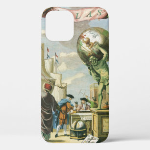 Case-Mate iPhone Case Frontispice d'Atlas de l'Ère Baroque Vintage Globe