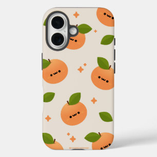 Coque Pour iPhone 16 Fruit aux agrumes d'orange
