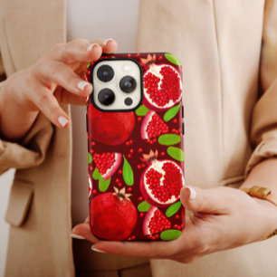 Coque Pour iPhone 14 Fruit de grenade rouge   iPhone 14 Coque-Mate