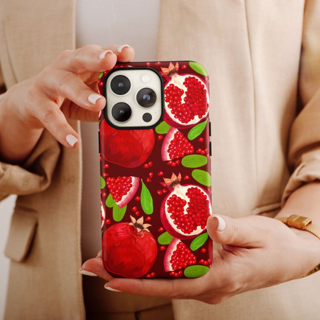 Coques Case-Mate iPhone Fruit de grenade rouge | iPhone 14 Coque-Mate (Créateur téléchargé)