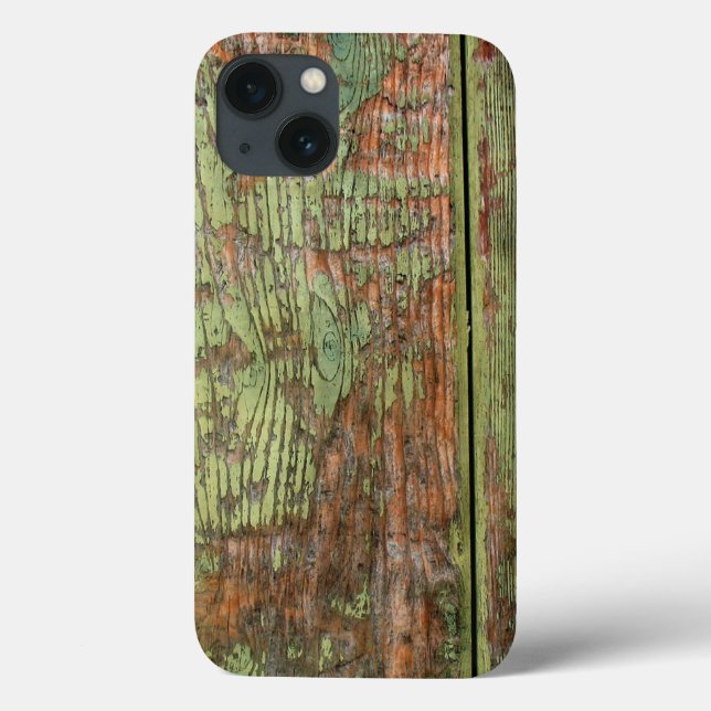 Coques Case-Mate iPhone Fruit et Patiné vert Grange bois (Verso)