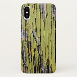 Etui iPhone Case-Mate Fruit fissuré et Patiné Grange verte Bois