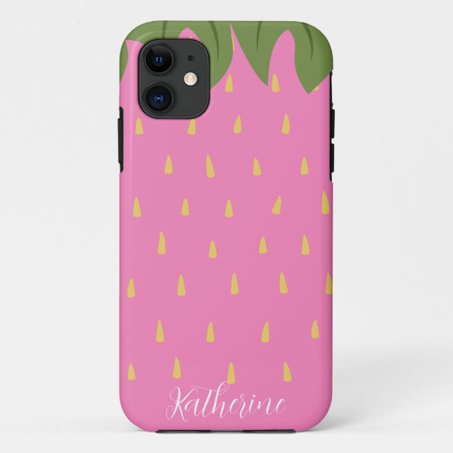 Coques Case-Mate iPhone Fruit fraise (Dos)