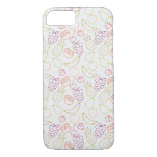 Case-Mate iPhone Case Fruit motif transparent   motif de surface de frui