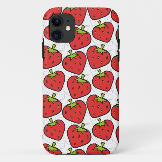 Coques Case-Mate iPhone Fruit motif transparent | motif de surface de frui (Dos)