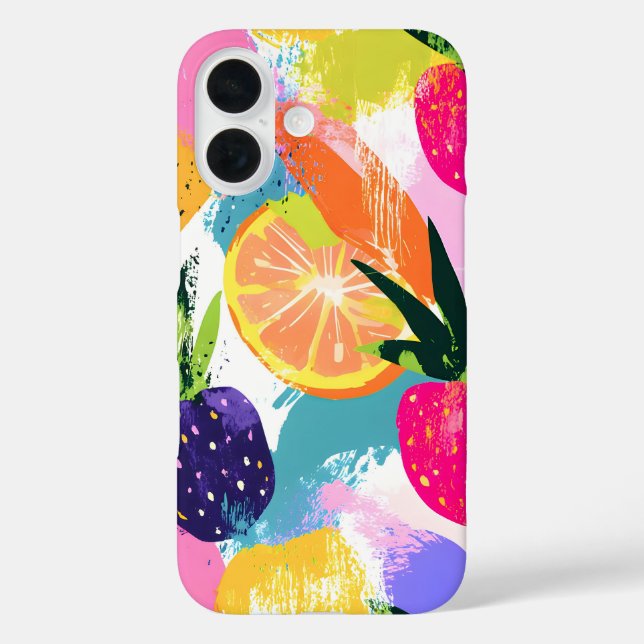 Coques Case-Mate iPhone Fruit tropical d'été Fiesta (Verso)