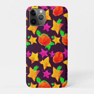 Case-Mate iPhone Case Fruits colorés dynamiques et étoiles Art Motif