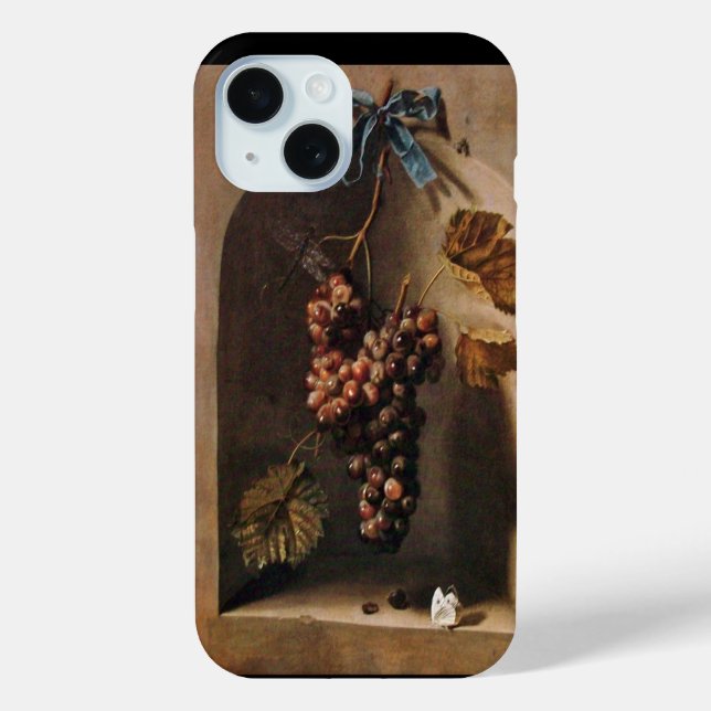 Coques Case-Mate iPhone FRUITS DE SAISON -PROSPÉRITÉ jaune brun noir (Verso)