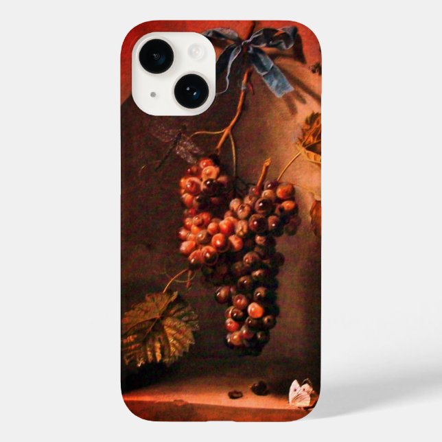 Coques Case-Mate iPhone FRUITS DE SAISON -PROSPÉRITÉ jaune rouge brun (Verso)