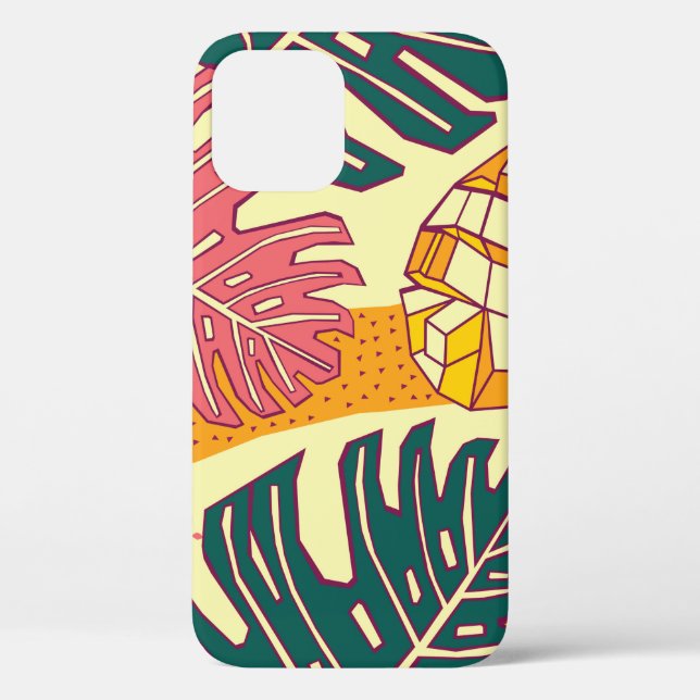 Coques Case-Mate iPhone Fruits tropicaux, design motif (Verso)