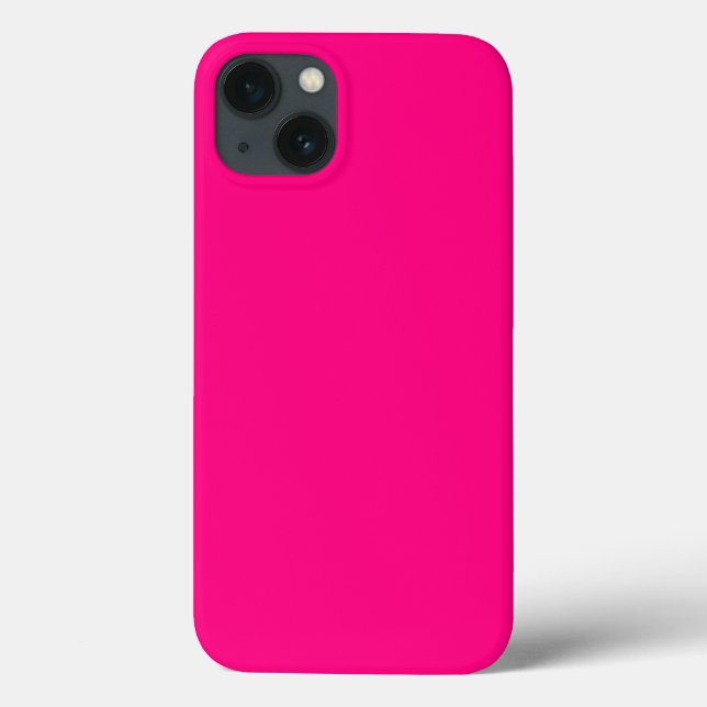Coques Case-Mate iPhone Fuchsia Fuschia rose Rose Magenta (Verso)
