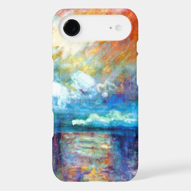 Coques Case-Mate iPhone Fumée de Monet dans le brouillard (Verso)