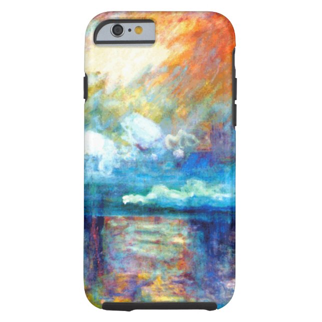 Coques Case-Mate iPhone Fumée de Monet dans le brouillard (Dos)