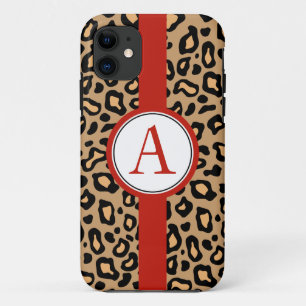 Etui iPhone Case-Mate Fun Monogrammed Leopard iPhone 5 Case Mate