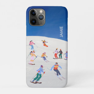 Case-Mate iPhone Case Fun tendance Noël Hiver Vacances Ski