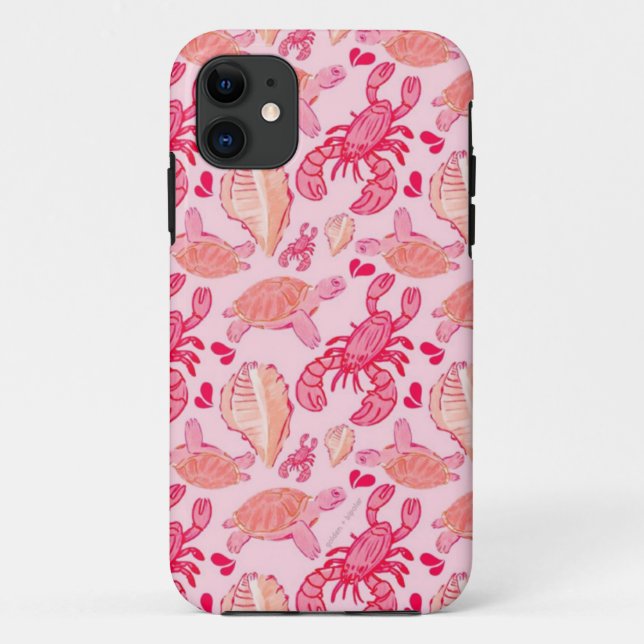 Coques Case-Mate iPhone Fun Tropical Pink (Dos)