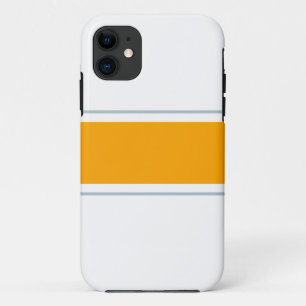 Case-Mate iPhone Case Fun Yellow Orange Stripes De Course À L'Ardoise Su