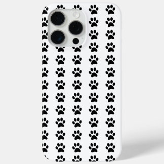 Coque iPhone 15 Pro Max Funda de celular huella de gato 