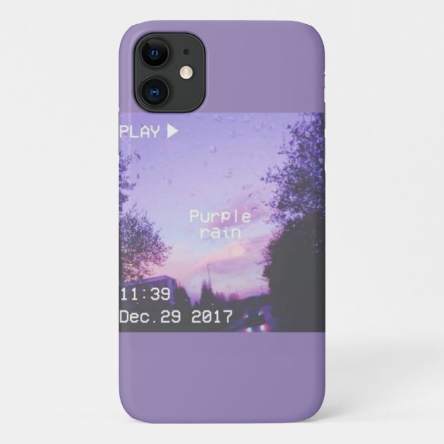 COQUES Case-Mate iPhone FUNDA IPHONE LILA AESTHETIC (Dos)