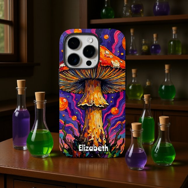 Coques Case-Mate iPhone Fungus de l'orbe flottante (Créateur téléchargé)