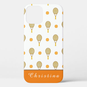 Case-Mate iPhone Case Funky Orange Tennis Fun Kids Personnalisé Joueur