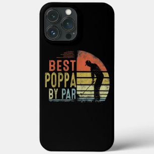 Case-Mate iPhone Case Funny Best Poppa By Par Fête des pères Golf Cadeau
