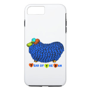 Etui iPhone Case-Mate Funny Blue Ram chinois Année Zodiac iPhone