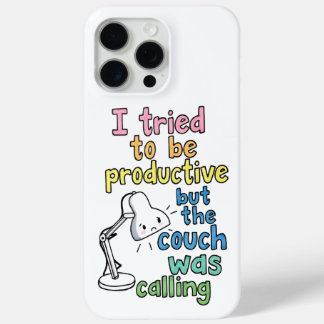 Coque iPhone 15 Pro Max Funny "Couch Was Calling" iPhone 15 Pro Max Case