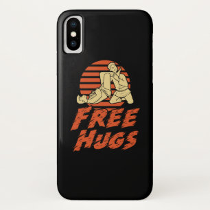 Case-Mate iPhone Case Funny Free Hugs - Brésilien Jiu-Jitsu, BJJ Cadeau