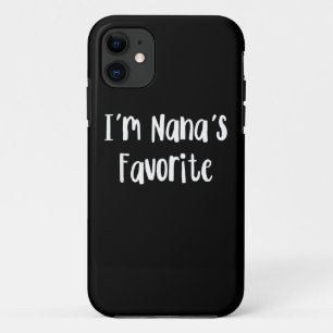 Case-Mate iPhone Case Funny Grandson I'm Nana's Favorite