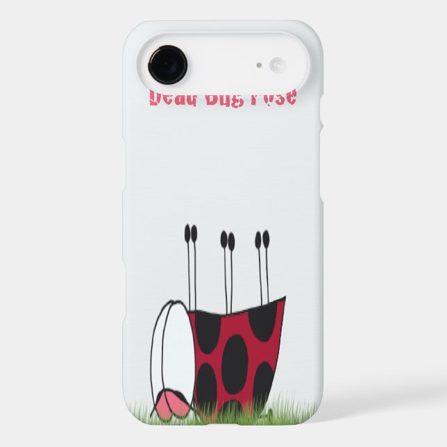 Coques Case-Mate iPhone Funny Ladybug Dead Bug Yoga Pose (Verso)