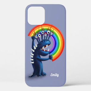 Case-Mate iPhone Case Funny Monster Pride Nom arc-en-ciel