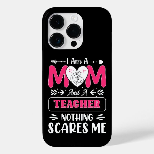 Coques Case-Mate iPhone Funny Teacher Maman, Teacher Maman Funny (Verso)